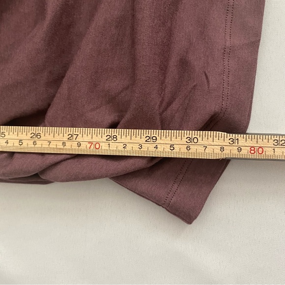 Vuori Women’s Halo Essential Dress SMALL Long Sleeve Elderberry Heather NWT - Picture 7 of 8